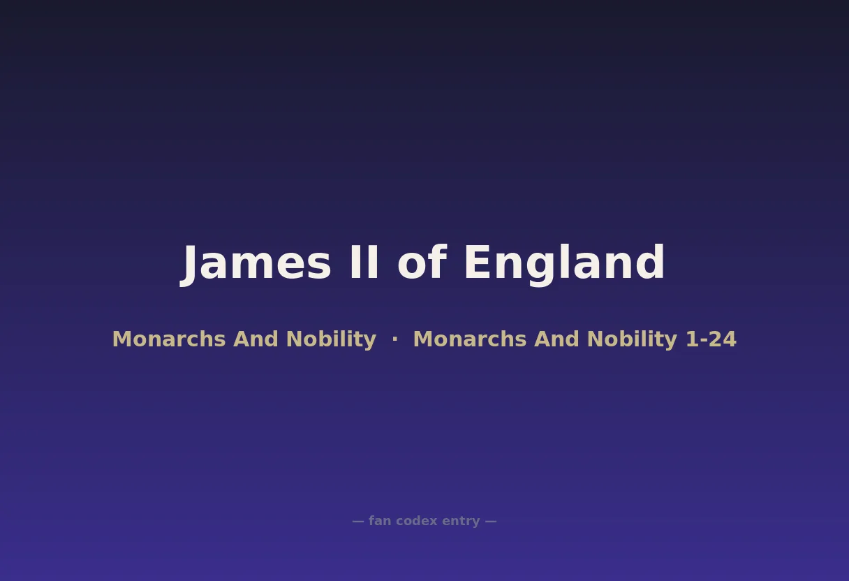 James II of England