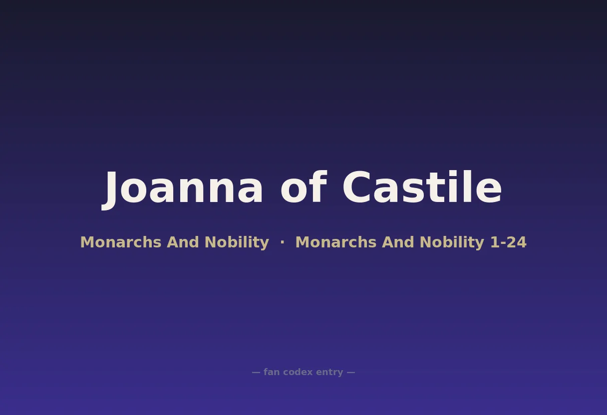 Joanna of Castile