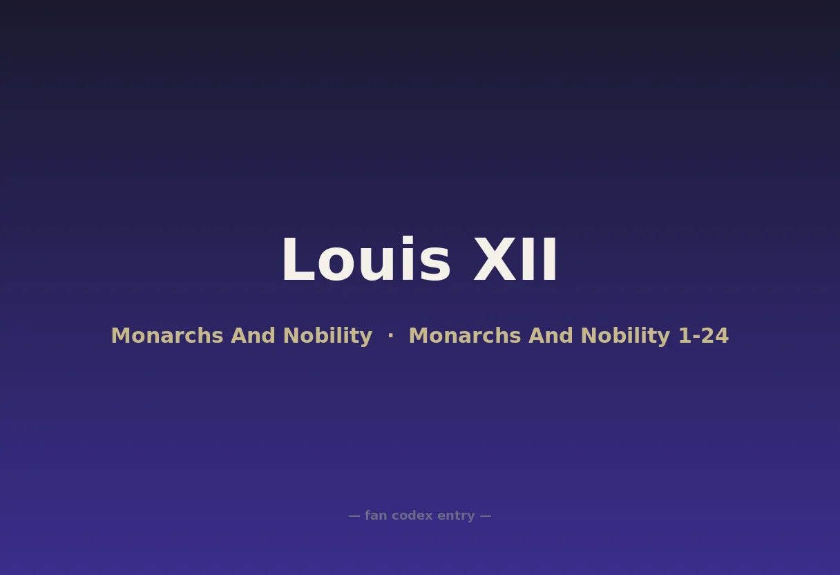 Louis XII