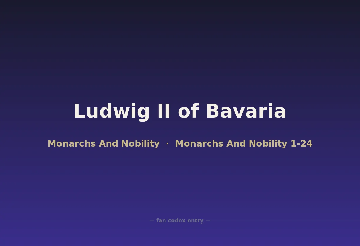 Ludwig II of Bavaria