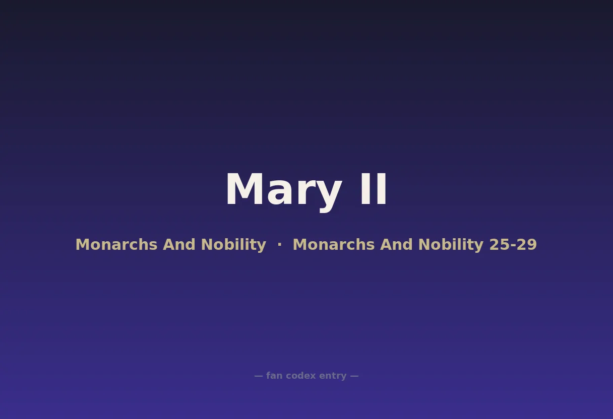 Mary II
